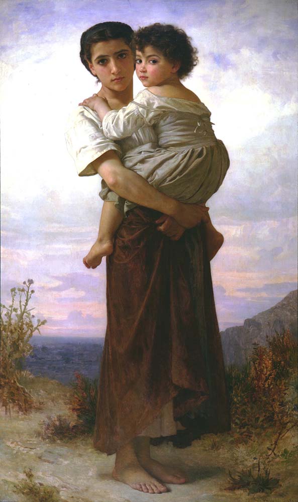 William Adolphe Bouguereau Genç Çingeneler