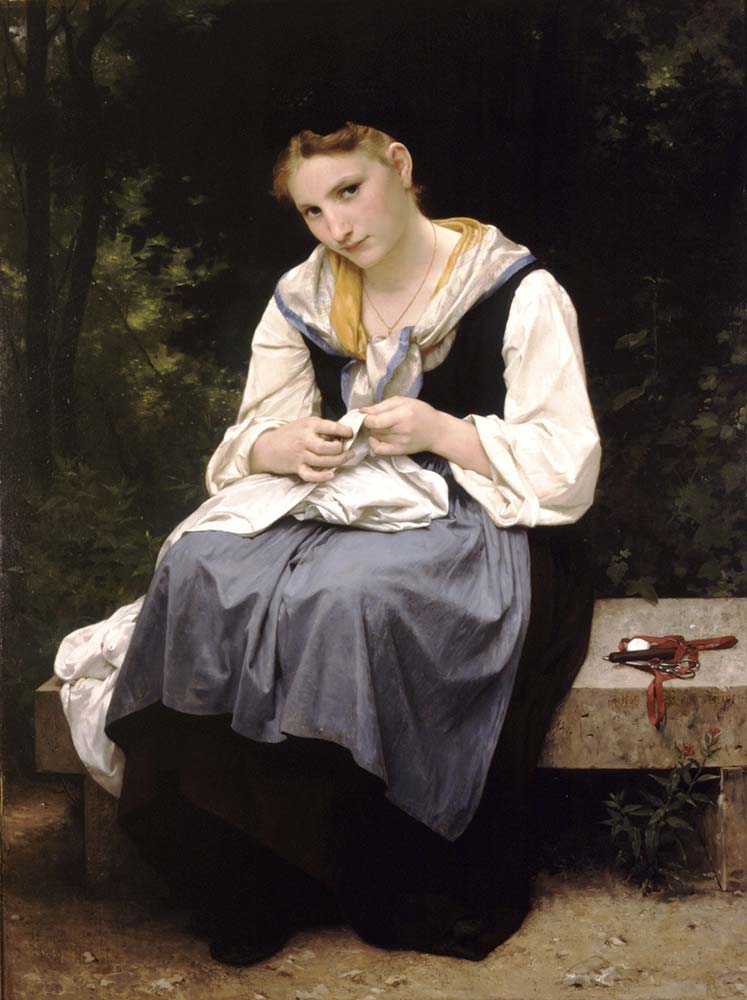 William Adolphe Bouguereau Genç işçi