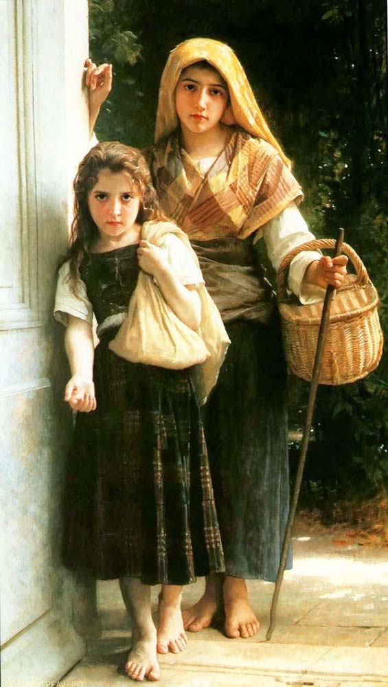 William Adolphe Bouguereau Kardeşler