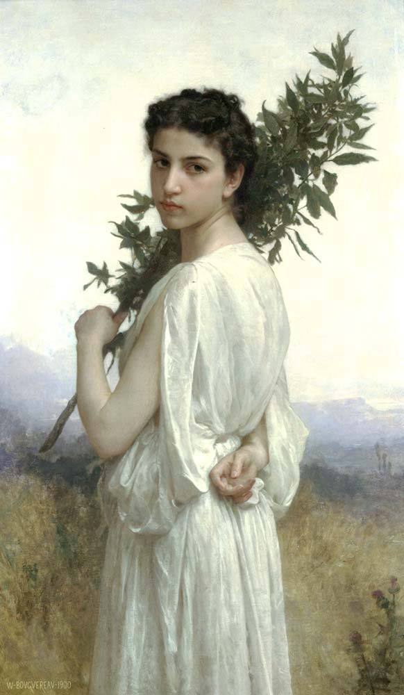 William Adolphe Bouguereau Laurel'in Dalı