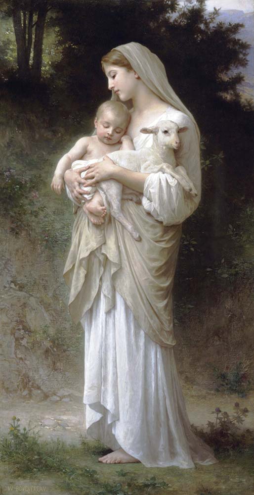 William Adolphe Bouguereau Masumiyet