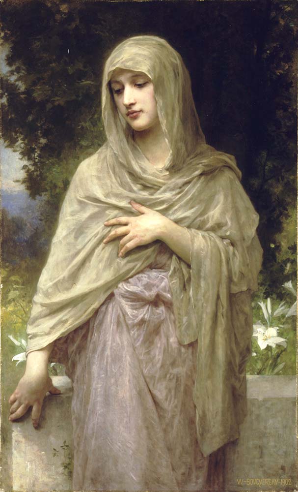 William Adolphe Bouguereau Modestie