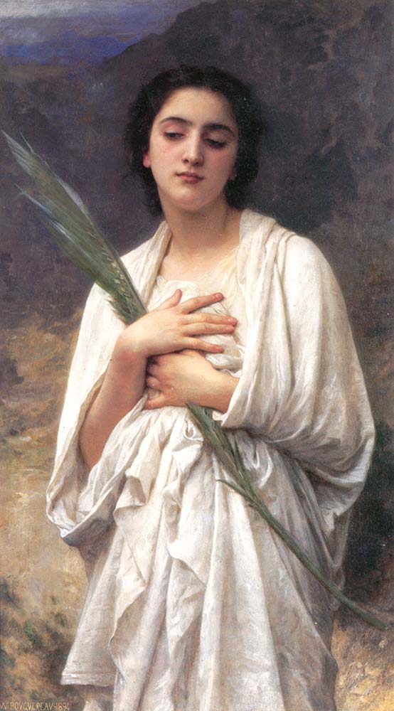 William Adolphe Bouguereau Palmiye Yaprağı