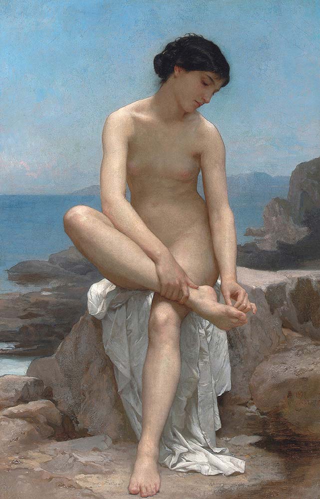 William Adolphe Bouguereau Yıkanan