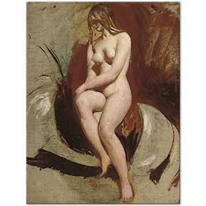 William Etty Nü Etüdü