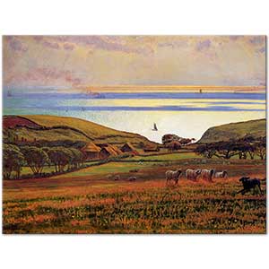 William Holman Hunt Denizde Güneş Işığı