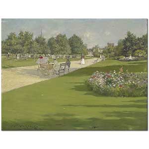 William Merritt Chase Tompkins Parkı Brooklyn