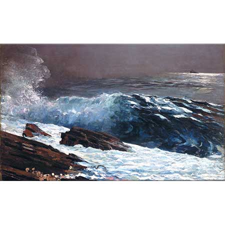 Winslow Homer Kıyıda Güneş Işığı