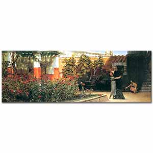 Sir Lawrence Alma Tadema Gönülden Karşılama