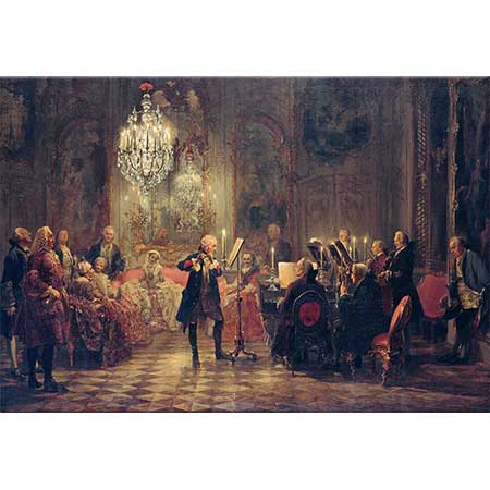 Adolph von Menzel Flüt Konseri