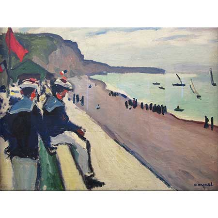 Albert Marquet Fecamp Plajı