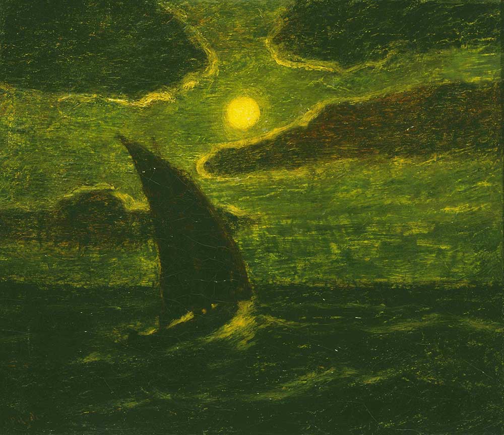 Albert Pinkham Ryder Mehtapda Yelkenli