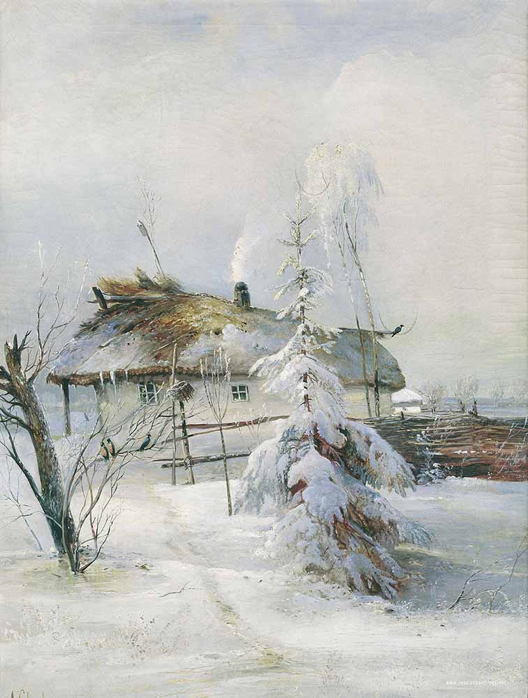 Alexei Savrasov Baca Tütüyor