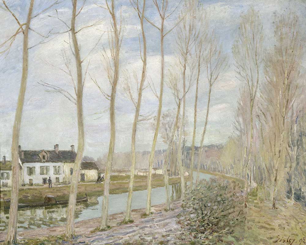 Alfred Sisley Dere Kenarı