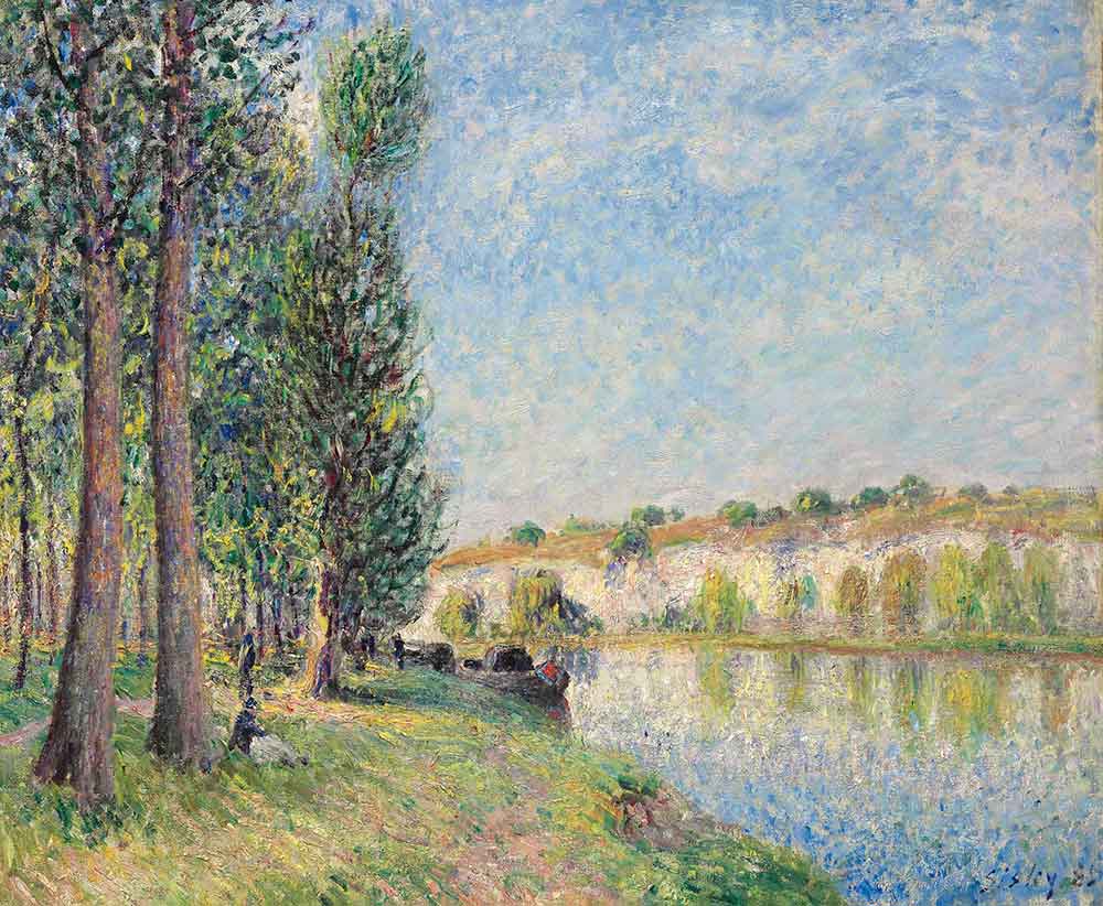 Alfred Sisley Nehir Kıyısı