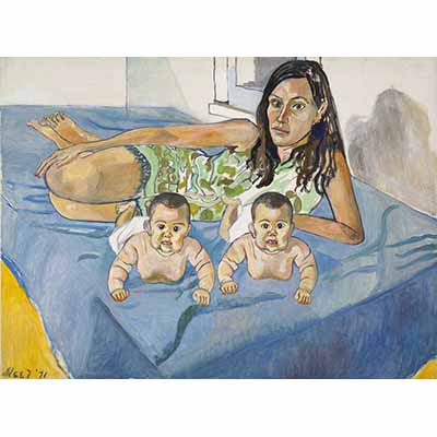 Alice Neel Nancy ve İkizleri