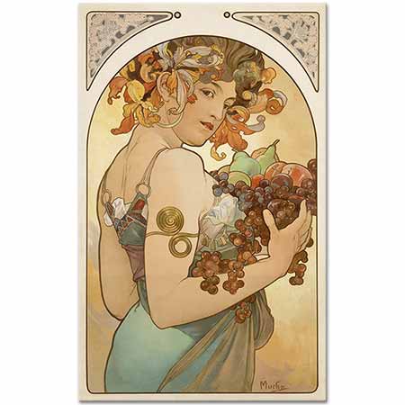 Alphonse Mucha Meyve