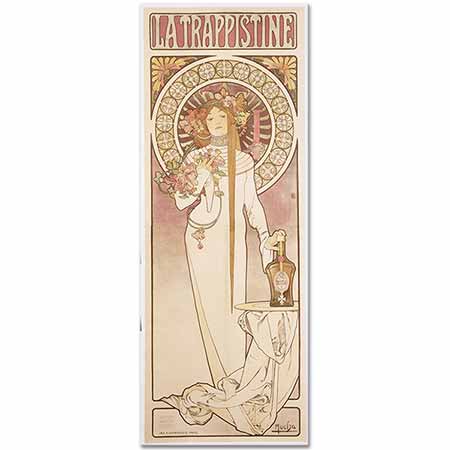 Alphonse Mucha La Trappistine