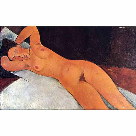 Amedeo Modigliani Uzanmış Nü