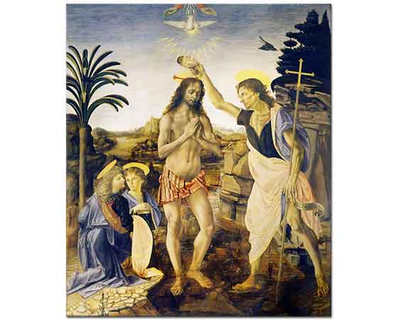 Andrea del Verrocchio Isa'nın Vaftizi