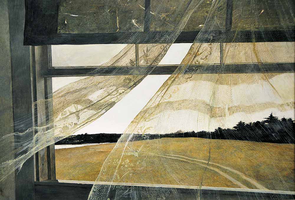 Andrew Wyeth Denizden Esen Rüzgar