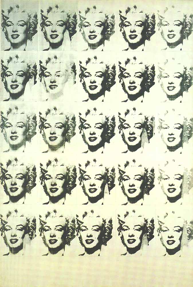 Andy Warhol Marilyn Monroe 25 Adet