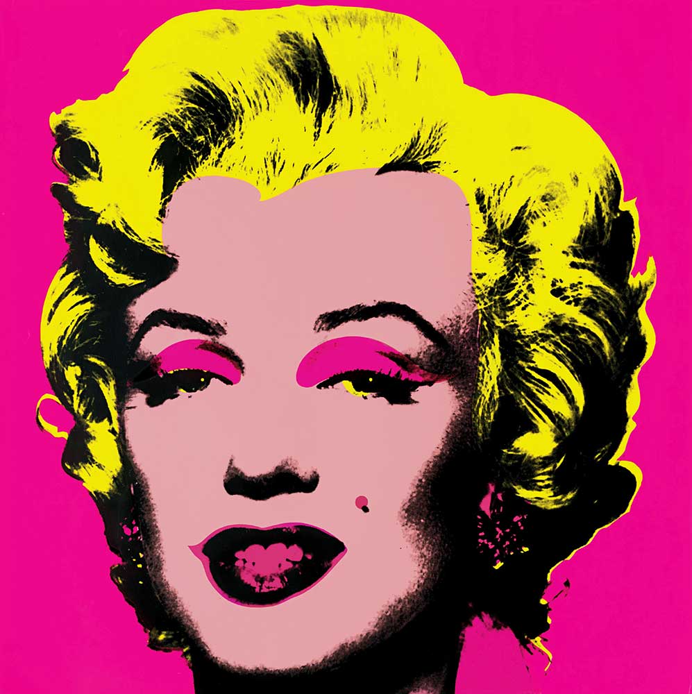 Andy Warhol Marilyn Monroe Pembe