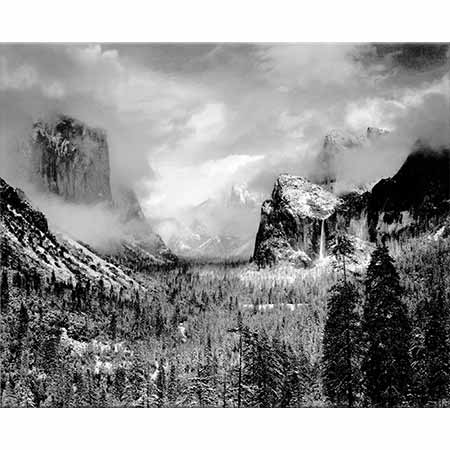 Ansel Adams Dağlar Yosemite