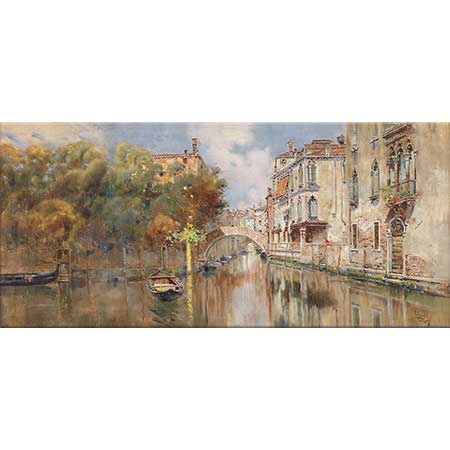 Antonio Reyna Manescau Venedik'te Kanal