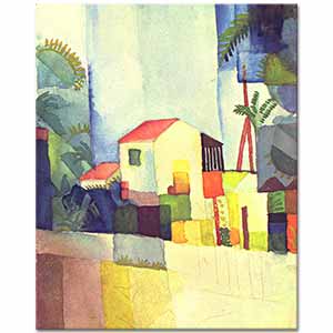 August Macke Aydınlık Ev