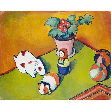 August Macke Küçük Walter'in Oyuncakları