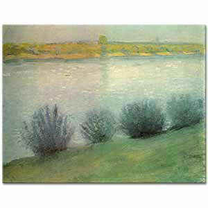 August Macke Nehir Kıyısı