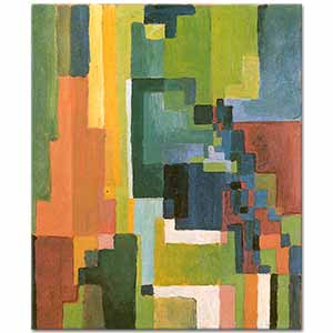 August Macke Renkli Formlar 02