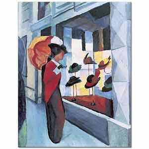 August Macke Şapka Dükkanı