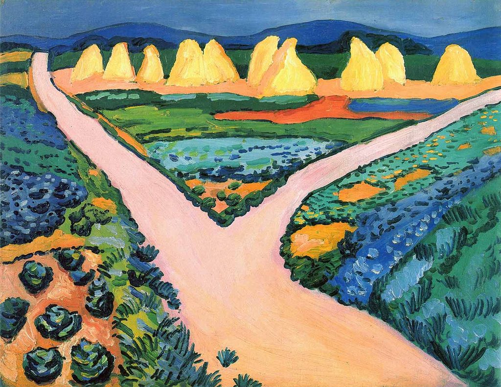 August Macke Sebze Tarlası