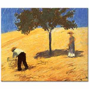 August Macke Tarladaki Ağaç