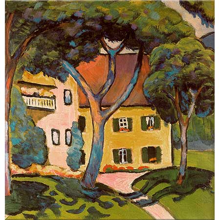 August Macke Tegernsee Staudacher'in Evi