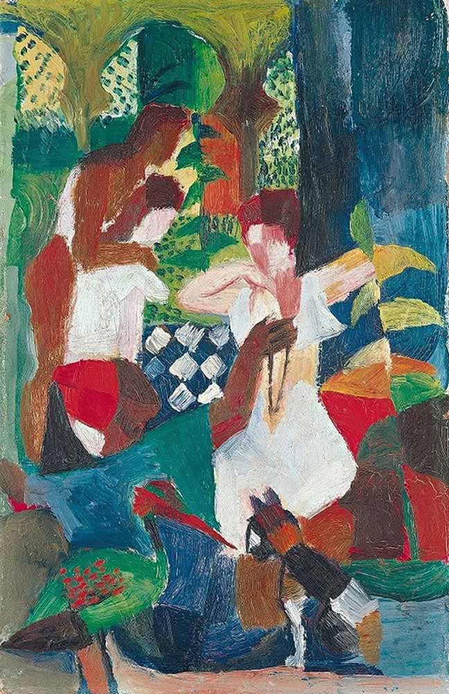 August Macke Türk Mücevher Tüccarları