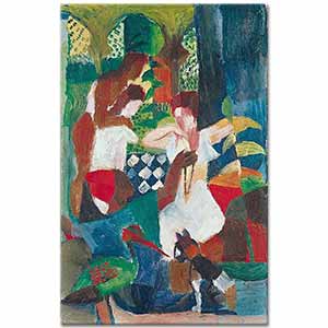August Macke Türk Mücevher Tüccarları