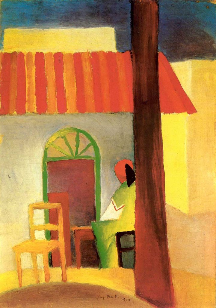 August Macke Türk Kahvesi 01