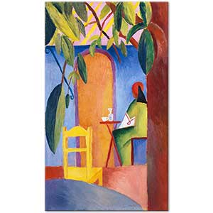 August Macke Türk Kahvesi 02