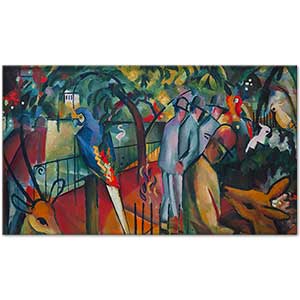 August Macke Hayvanat Bahçesi 01