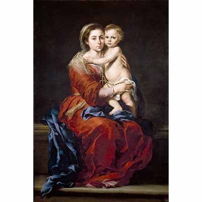 Bartolome Esteban Murillo Madonna