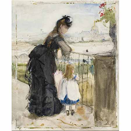 Berthe Morisot Balkonda