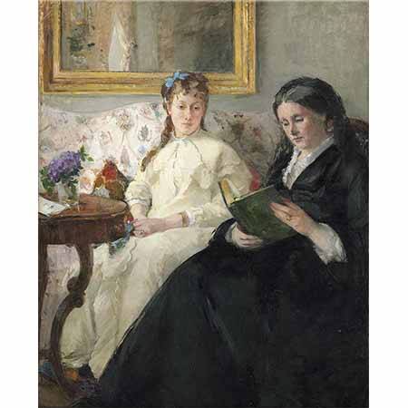 Berthe Morisot Sanatçının Annesi ve Kızkardeşi