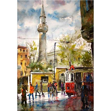 Burhan Özer İstiklal Caddesi Ayazağa Camii