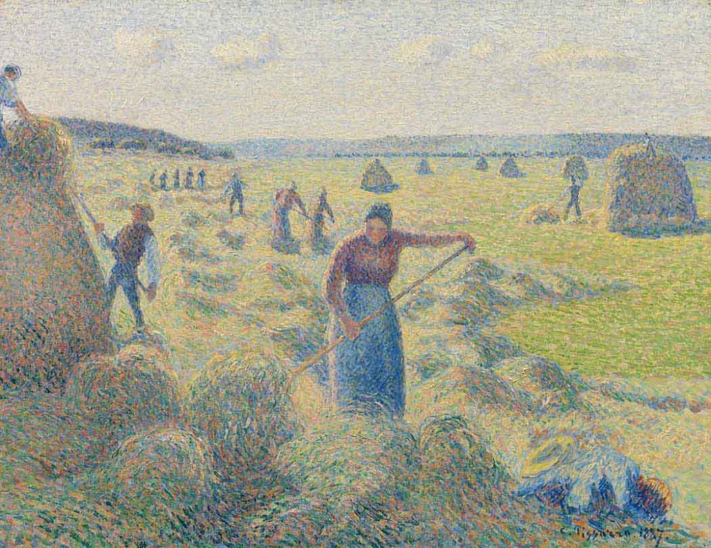 Camille Pissarro Eragny'de Ekinler