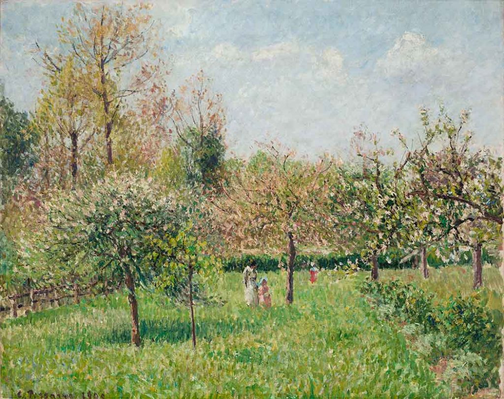 Camille Pissarro Meyvelik Eragny'de İlkbahar