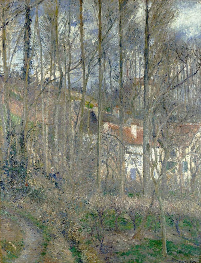 Camille Pissarro Ormanda Evler, L'Hermitage