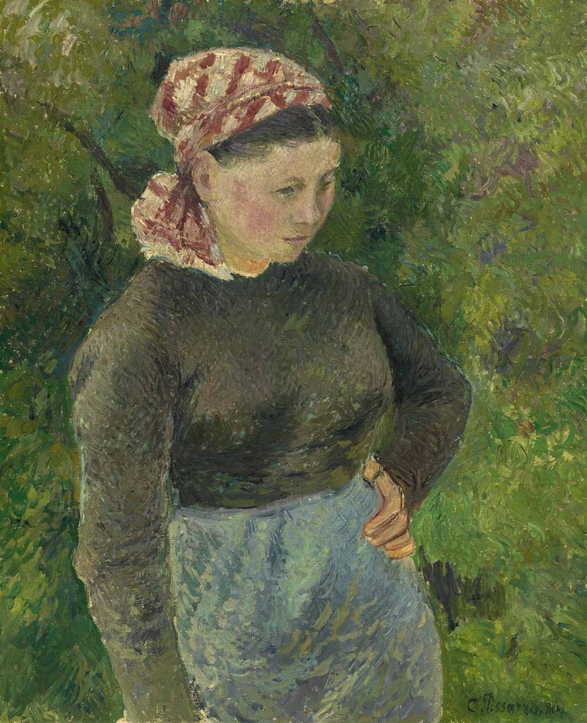 Camille Pissarro Çiftçi Kadın